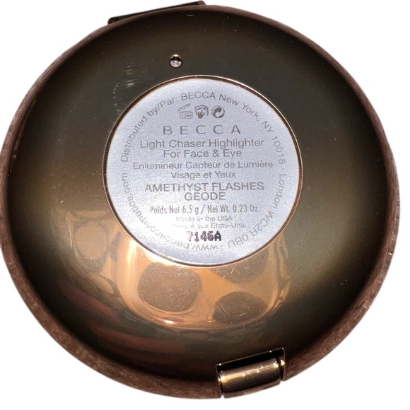 NWT BECCA Light Chaser Highlighter Amethyst Flashes Geode Discontinued Limited - Picture 3 of 5